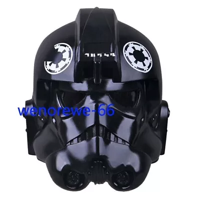 1:1 Star Wars Imperial Starfighter Pilot Helmet Replica Cosplay Props Halloween - Image 1 of 4