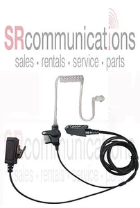 Cuffia stile sorveglianza due fili Icom F4161T F4161DS F50 F60 F70 F80DT - Foto 1 di 1