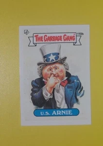 U.S Arnie - The Garbage Gang 1986 Series 3 (AUS) 110b TOPPS Trading Card - Picture 1 of 4