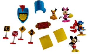Lote de 13 juegos de plástico Mattel Disney Mickey Mouse Minnie Mouse Pato Lucas Plutón - Imagen 1 de 7