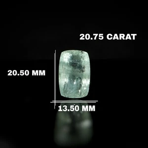 Natural Aquamarine, Cushion Shape, Blue Aquamarine Gem, 20.5x13.5 mm 20.75 Cts - Picture 1 of 4