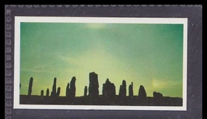 CALLANISH CIRCLE - ISLE OF LEWIS - 35 + Tarjeta comercial inglesa de años # 1 - Imagen 1 de 2