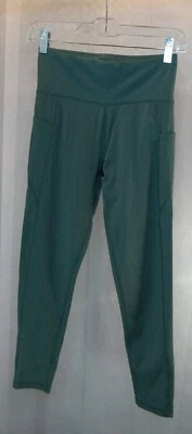 Leggings Aeropostale verde/verde azulado con bolsillos talla mediana Foto 1 de 4