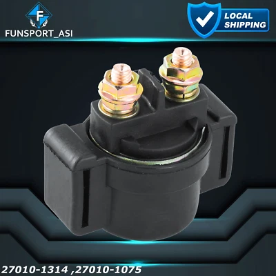 Starter Solenoid Relay Switch For Kawasaki Bayou 185 300 KLF300C 4x4 1986-2002 - Image 1 of 4