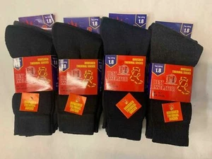 Kids children Heat Insulator 1.8 tog Thermal Outdoor WalkingWork Boot Socks B734 - Picture 1 of 2
