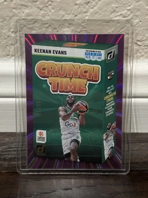2023-24 Keenan Evans Donruss Purple EuroLeague Crunch Time Press Proof 20/99 #19 - Image 1 of 2