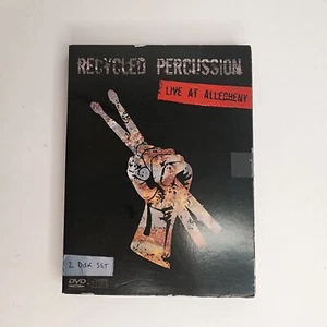 Recycled Percussion - Live At Allegheny DVD / CD Set 2 Disk Set Signed by Artist - Picture 1 of 6