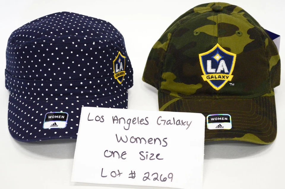 Lote de muestra de gorra camuflada militar Adidas para mujer Los Angeles Galaxy Foto 1 de 1