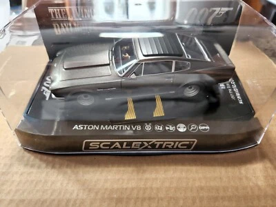 James Bond Aston Martin V8 The Living Daylights 1/32 Scale C4239 Scalextric new! - Image 1 of 4