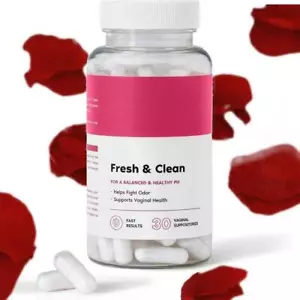 30 Capsule Fresh & Clean For A Balanced & Healthy Ph New Sealed - Bild 1 von 8