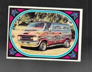 Truckin' Donruss 1975 Card 21 1973 Dodge van Vini Bergeman - Foto 1 di 2