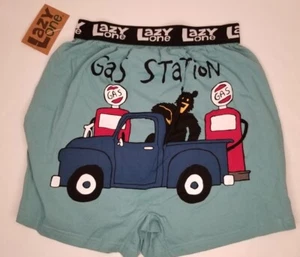 Ropa interior para hombre PJ'S Lazy One - GASOLINERA - Talla PEQUEÑA Nueva con etiqueta - Imagen 1 de 3