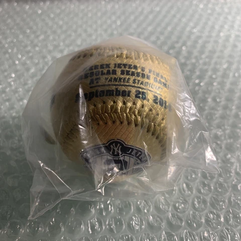 Derek Jeter Last Yankee Stadium Home Game/Retirement Baseball NEW In Bag Cover
