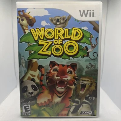 CIB World of Zoo Nintendo Wii Game - Working - Image 1 of 4