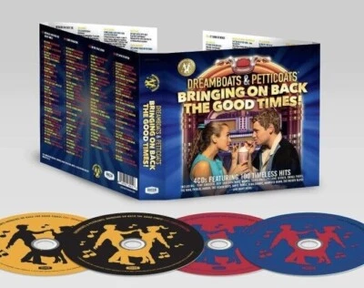 Dreamboats & Petticoats Bringing on Back the Good Times CD (2021) 4 Disc Box Set Foto 1 de 4