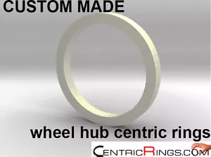 CUSTOM SIZE WHEEL HUB CENTRIC (centering) RINGS. CUSTOM MADE SPIGOT RINGS. - Bild 1 von 3