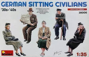 MiniArt deutsche sitzende Zivilisten '30-'40er Jahre (1/35) #38006 - Bild 1 von 1