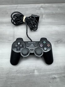 PlayStation 2 PS2 Official OEM Sony DualShock 2 Controller Black Working