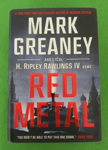 RED METAL BY MARK GREANEY - HCDJ; STANDALONE NOVEL; 1ST ED; 1ST PR; 2019 - Picture 1 of 5