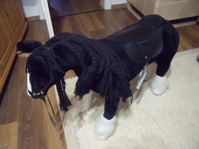 Happy People Nr. 58046 Shire Horse mit Sound Reittier Spielpferd 55 cm Sitzhöhe - Bild 1 von 4