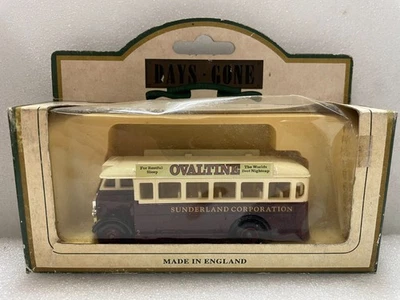 LLEDO DAYS - GONE FORD MODEL SINGLE DECK BUS OVALTINE SUNDERLAND CORPORTATION - image 1 of 2