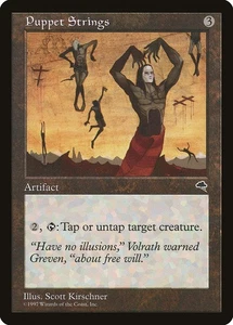 1x Puppet Strings - MP - Tempest Block - mtg - SPARROW MAGIC - Picture 1 of 1