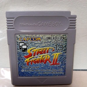 Street Fighter ll 2 Nintendo Game Boy 1995 Capcom JP Version Cartridge Only - Picture 1 of 5