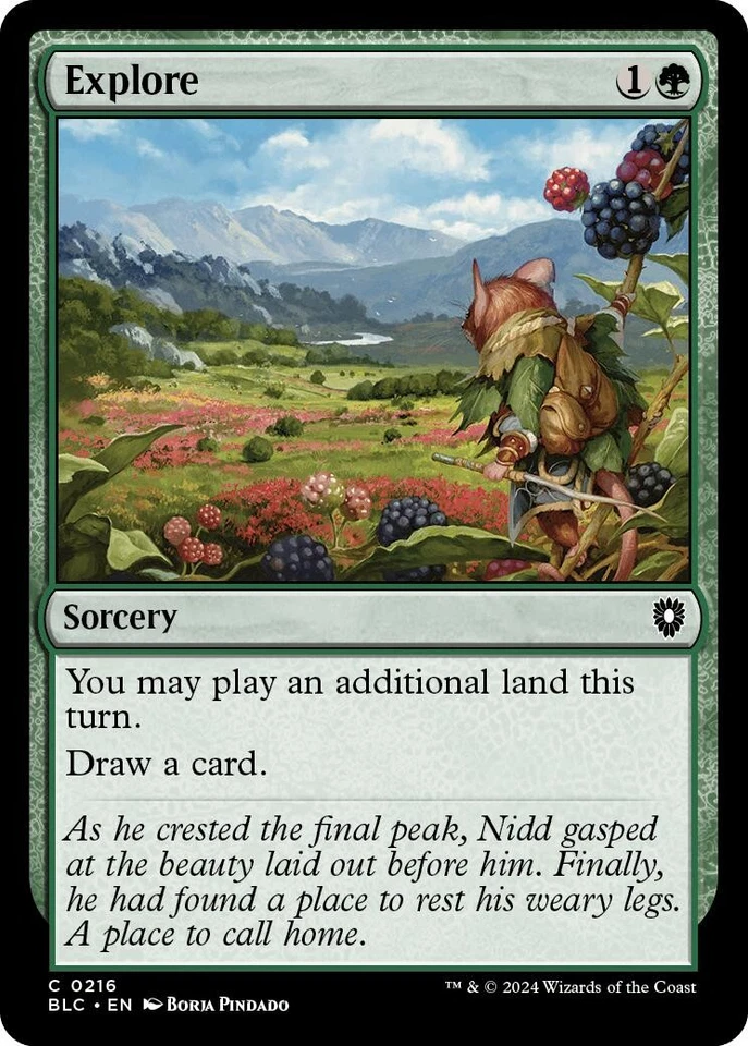 Explore 216 LP Normal Commander: Bloomburrow MTG EN - Image 1 of 1