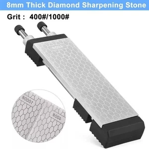 Banco de afilado de diamantes de 8 pulgadas de doble cara 400-1000 grano con soporte antideslizante - Imagen 1 de 11