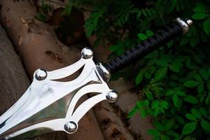 Custom Handmade Carbon Steel Blade Viking Sword | Hunting Sword Camping - Picture 1 of 3
