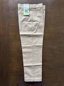 Boy's Flat Front School Uniform Pants (Sizes: 8) New - Picture 1 of 2