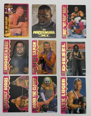 Juego Completo WWF Action Packed 1995 + Tarjeta LT y RARO #10G 24 Kt. Tarjeta - 44 en total Foto 1 de 4