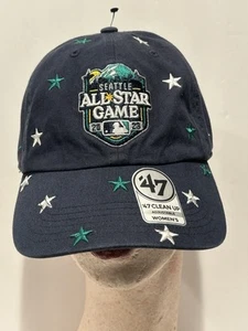 Seattle Mariners 2023 All Star Game Women's 47 Brand Adjustable Clean Up Hat NEW - Picture 1 of 9