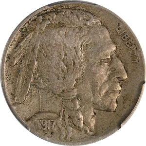 1917-D Buffalo Nickel PCGS XF40 Great Eye Appeal Strong Strike - Picture 1 of 4