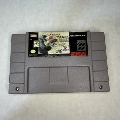 Chrono Trigger Super Nintendo (SNES 1995) solo cartucho - cartucho auténtico  Foto 1 de 4