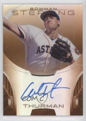 2013 Bowman Sterling Prospect Orange Refractor /75 Andrew Thurman #BSAP-AT Auto - Image 1 of 2