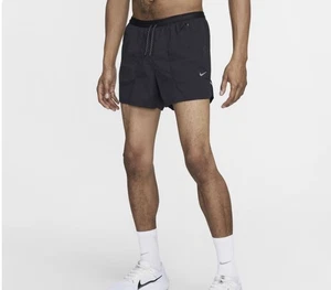 Nike Running Shorts Men’s XL Black Dri-Fit ADV Division 2 in 1 [FZ0609-010] - Picture 1 of 16