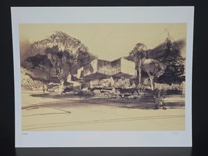 Disney Gallery Monsanto Haus der Zukunft Lithographie 251/300 Tomorrowland - Bild 1 von 2