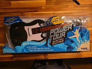 Tiger Electronics Power Tour Black Gibson Electric Guitar Toy - Picture 1 of 9