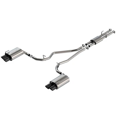Borla 140821BC ATAK Cat Back Exhaust for 2020-25 Ford Explorer ST Aviator 3.0 V6 - Image 1 of 4
