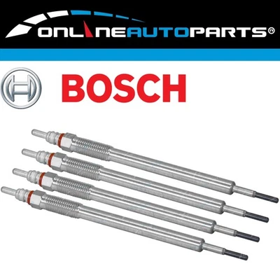 4 Bosch Glow Plugs for Mitsubishi ASX XA XB XC 1.8 2.3 4N13 4N14 Diesel 10~17 - Image 1 of 2