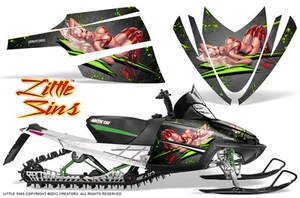 ARCTIC CAT M CROSSFIRE SNOWMOBILE SLED GRAPHICS KIT WRAP CREATORX LITTLE SINS GS - Picture 1 of 1