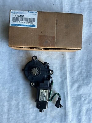 96318491 Motorino Alzavetro Cristallo Anteriore Destro Daewoo Matiz 98-05 - Immagine 1 di 3