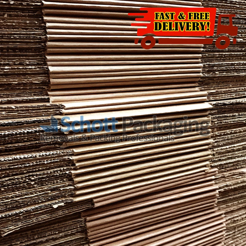 100x SMALL MAILING PACKING CARDBOARD BOXES 12x9x6" SINGLE WALL