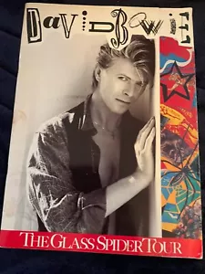 David Bowie The Glass Spider Tour 1987 Tour Programme - Picture 1 of 10