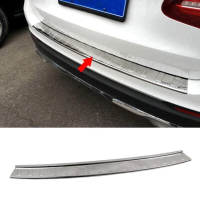 Silver S. Steel Outer Rear Bumper Guard Plate Fits Benz GLC GLC300 /GLC43 63 AMG Foto 1 de 4
