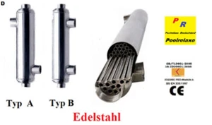 Wymiennik ciepła ze stali nierdzewnej basenowy wymiennik ciepła basen 16-1760KW - Zdjęcie 1 z 26