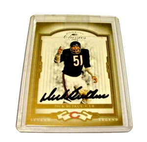 Dick Butkus - 2004 Donruss Classics Card # 109 - Autograph - Bild 1 von 9