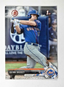 2017 Bowman Draft Base #BD-24 Quinn Brodey