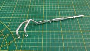 Ligne échappement miniature Mercedes Benz 500 K Roadster 1936 Bburago 1/20 D02 - Foto 1 di 2